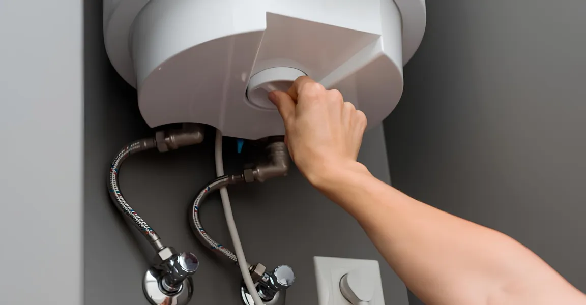 установка водонагревателя