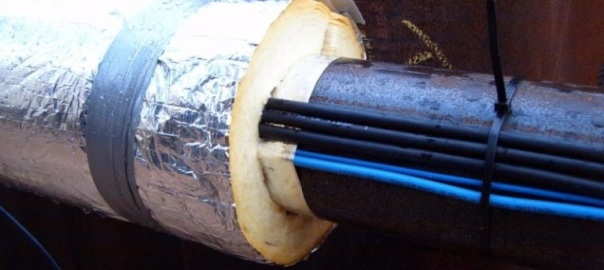 утепление шланга скважины